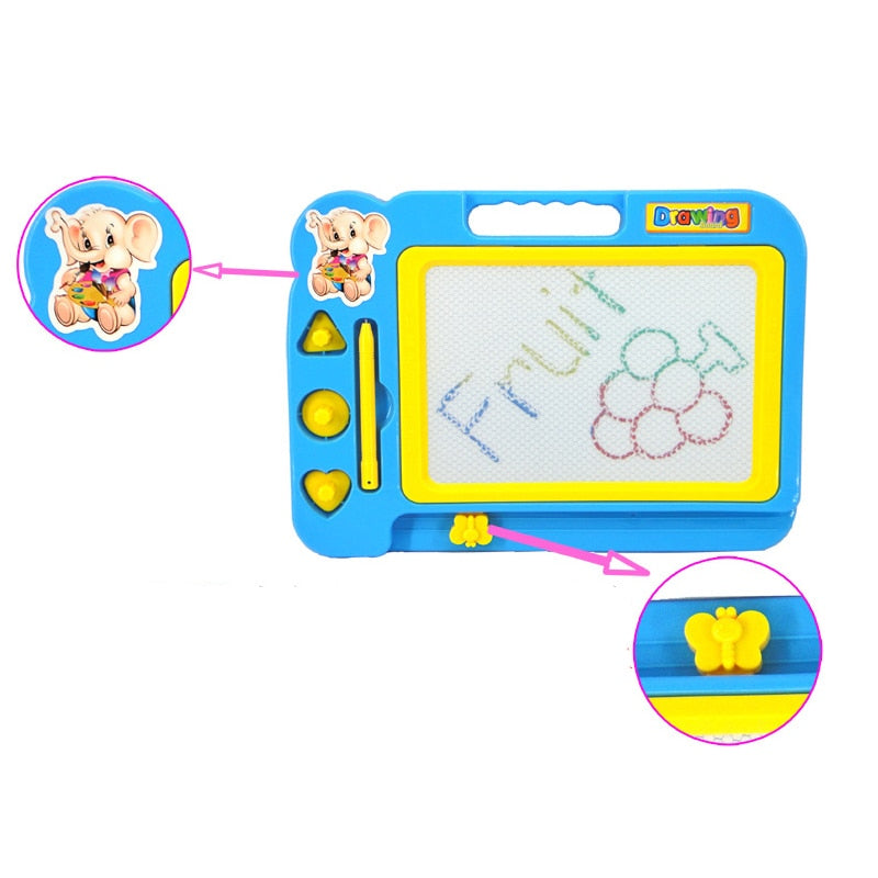 Erasable Magnetic Doodle Drawing Board Pad - Montessori Vision
