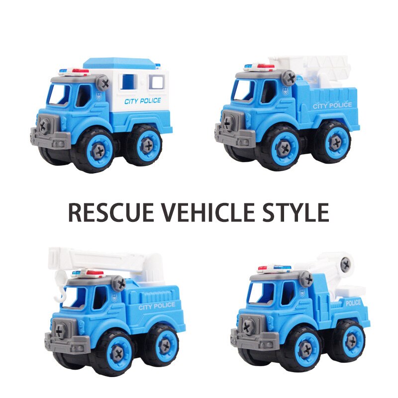 Nut Disassembly Loading Unloading Engineering Truck - Montessori Vision
