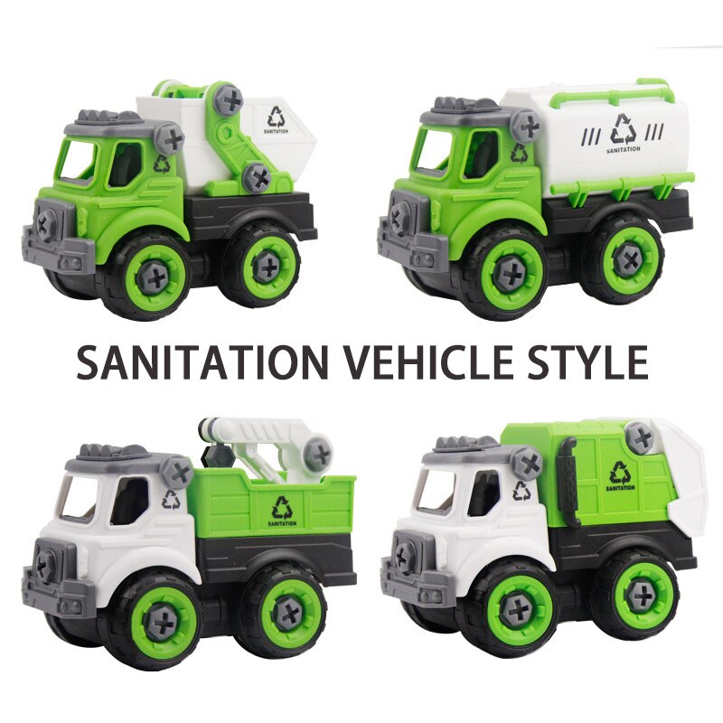 Nut Disassembly Loading Unloading Engineering Truck - Montessori Vision