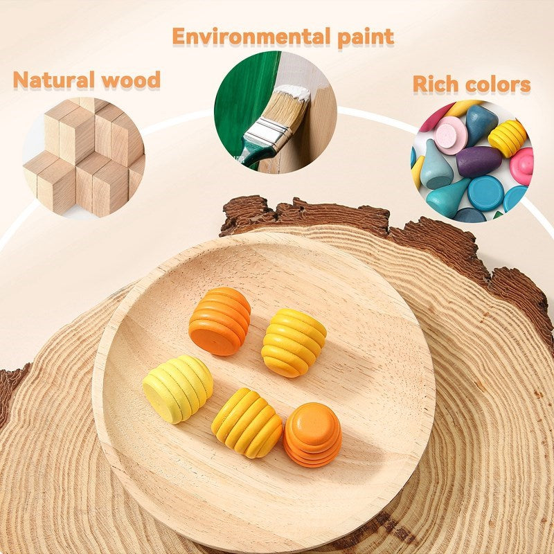 Baby Nordic Sensory Loose Parts Toys - Montessori Vision