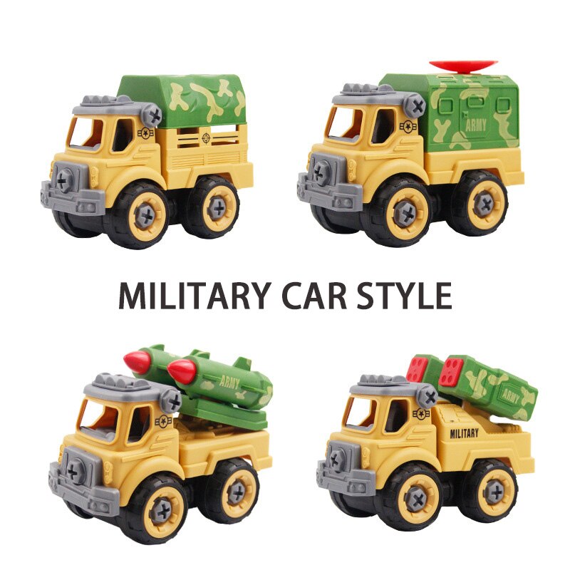 Nut Disassembly Loading Unloading Engineering Truck - Montessori Vision