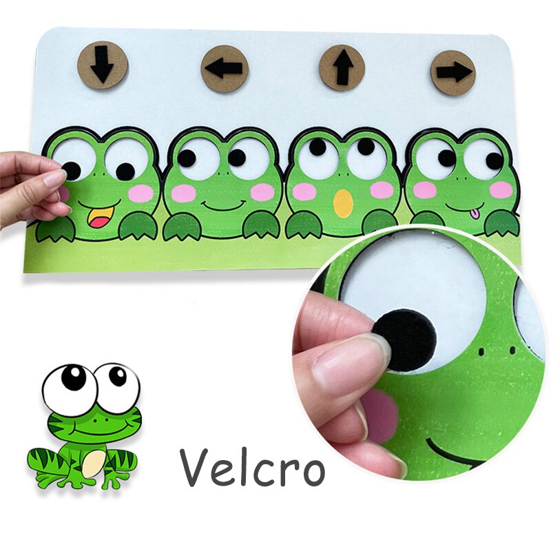 Color Direction Shape Puzzle Matching Game Toy - Montessori Vision
