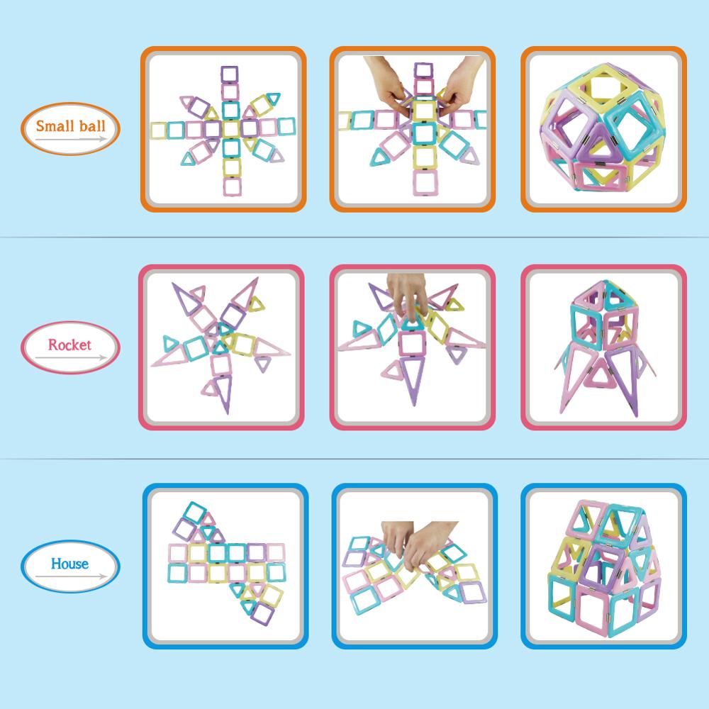 Magnetic Tiles Castle Building Blocks - Montessori Vision