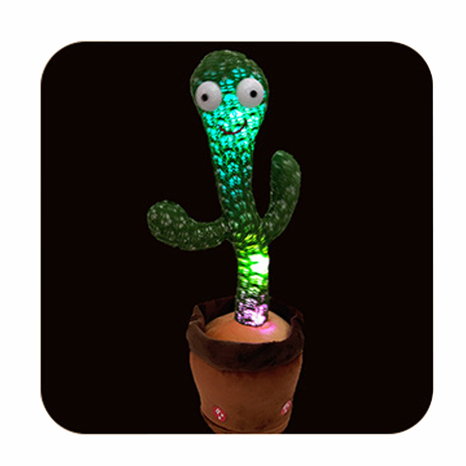 Talking Cactus Toy - Dancing Cactus Plush Toy | Montessori Vision