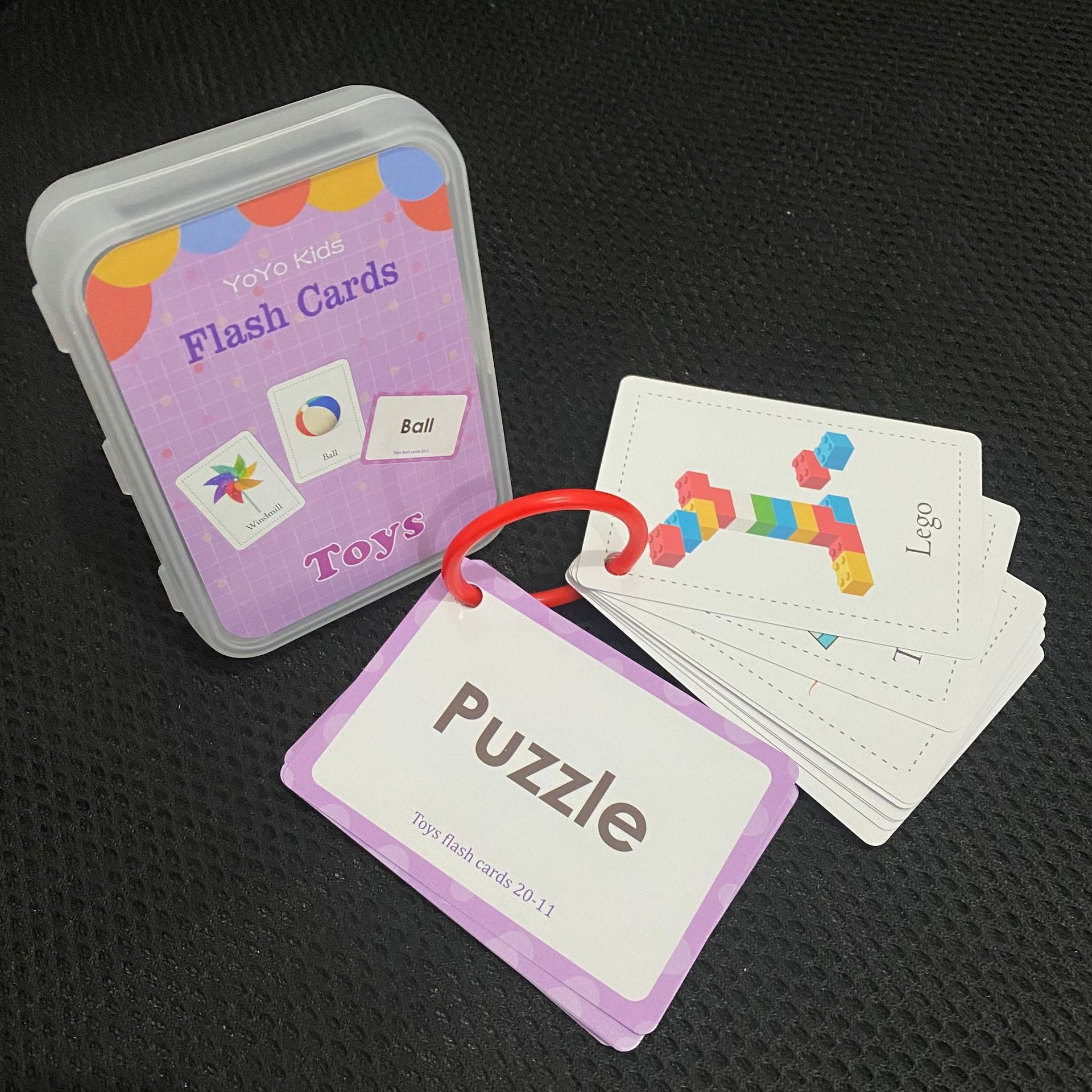 Kids Flashcards Cognitive Educational Toys - Montessori Vision