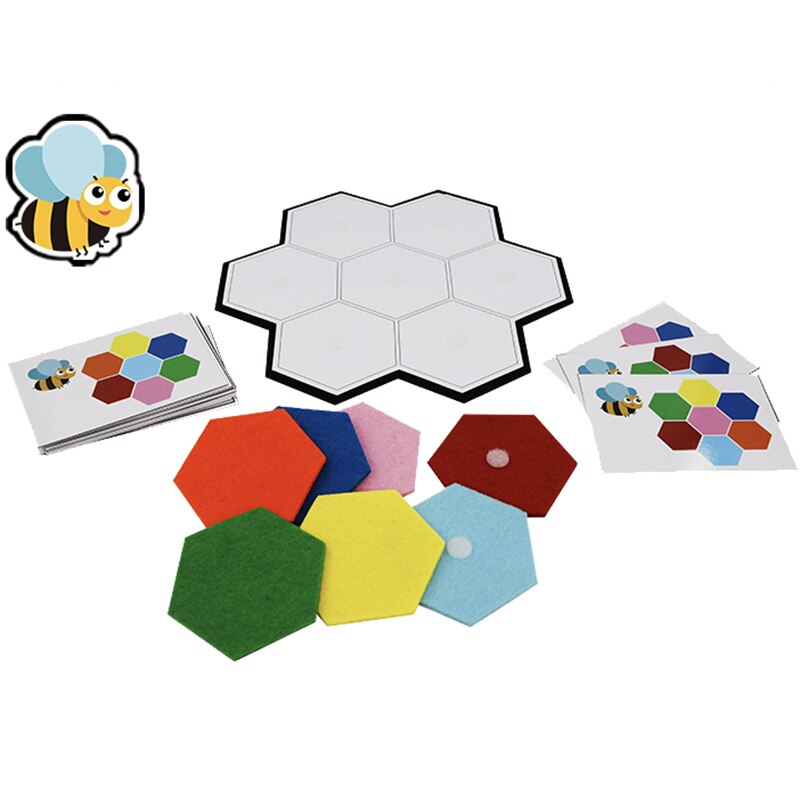 Color Direction Shape Puzzle Matching Game Toy - Montessori Vision