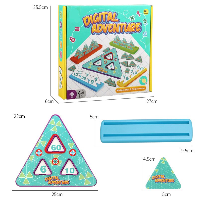 Fun Number Puzzles Calculate Game - Montessori Vision