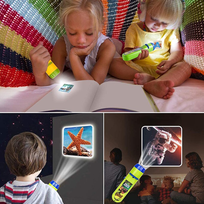 Children Slide Projector Torch Toys - Montessori Vision