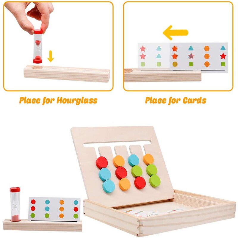Wooden Puzzle Preschool Educational Toys - Montessori Vision