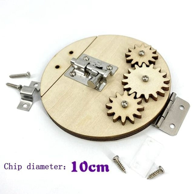 Children Lock Busy board Parts Educational Toys - Montessori Vision