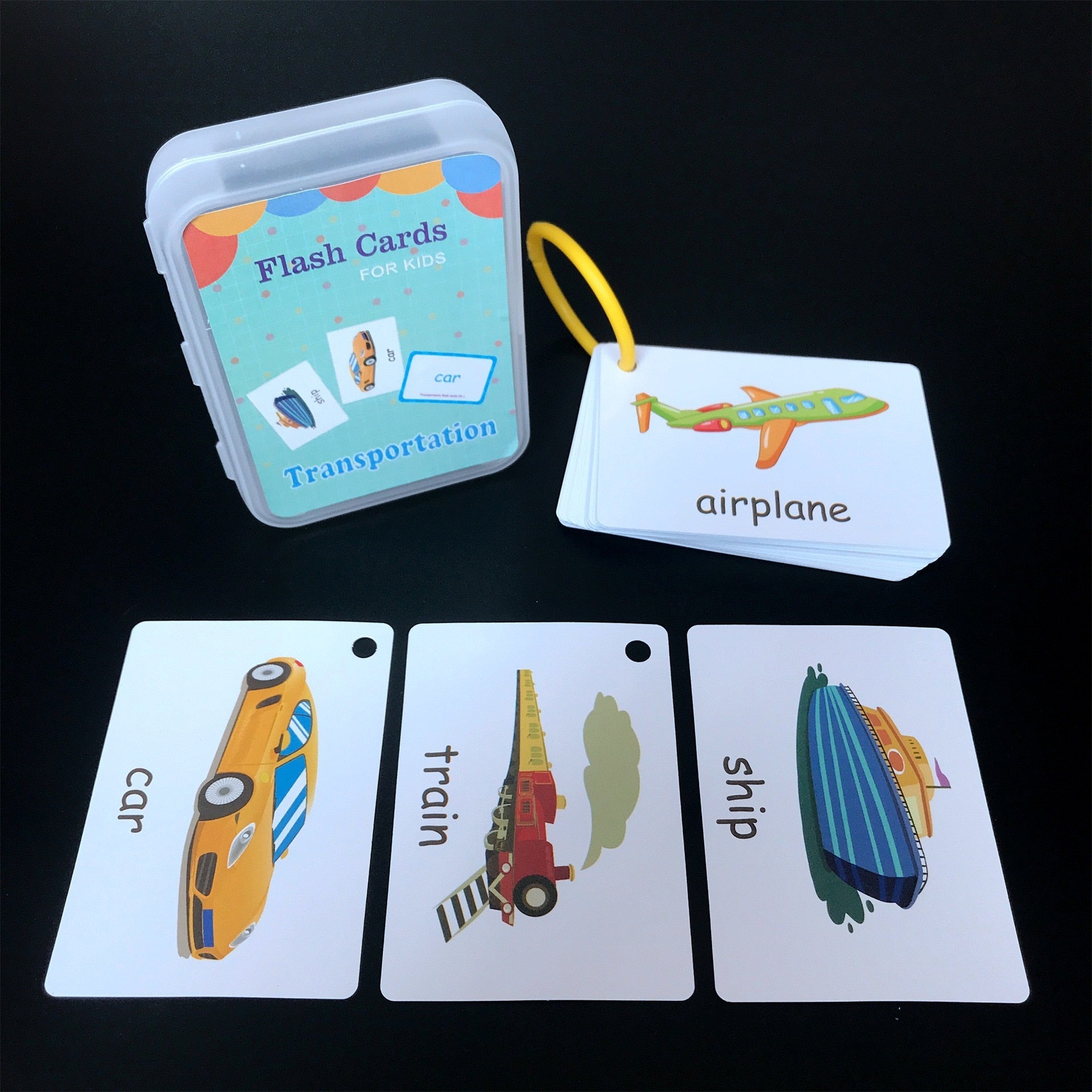 Kids Flashcards Cognitive Educational Toys - Montessori Vision