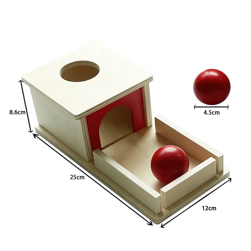 Montessori Materials Knocking Ball Box Toys - Montessori Vision