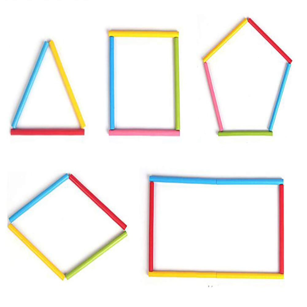 Colorful Bamboo Counting Sticks - Montessori Vision