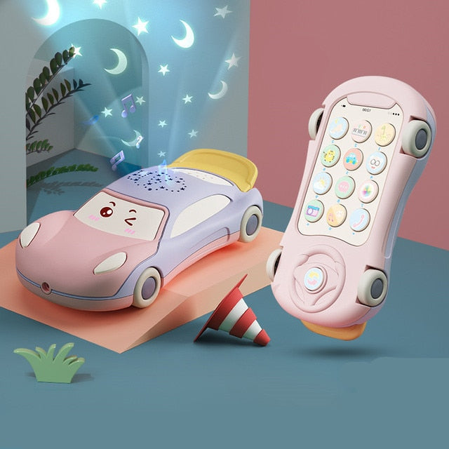 Montessori Musical Mobile Phone Toys - Montessori Vision