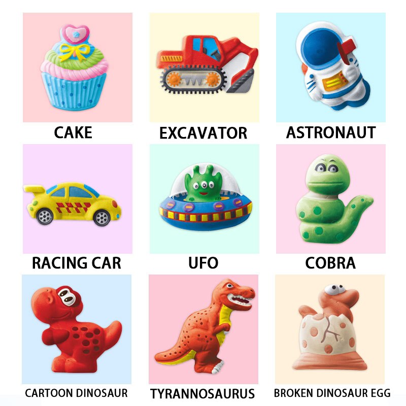 Children DIY Paint Gypsum Plaster - Montessori Vision
