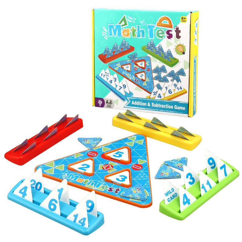 Fun Number Puzzles Calculate Game - Montessori Vision