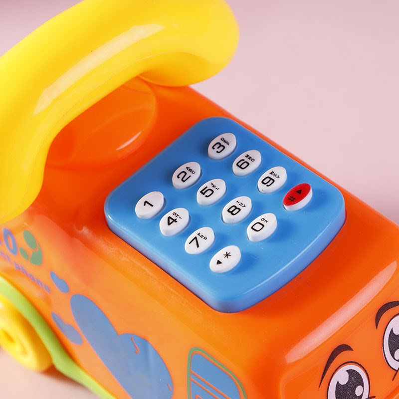 Music Cartoon Bus Phone Kids Toy - Montessori Vision