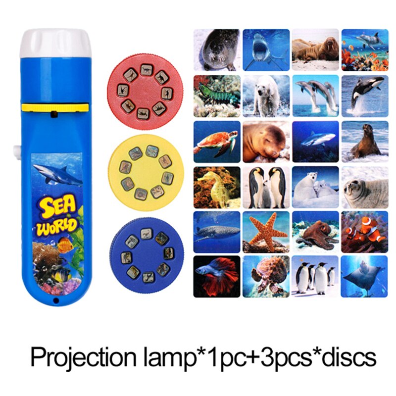 Children Slide Projector Torch Toys - Montessori Vision