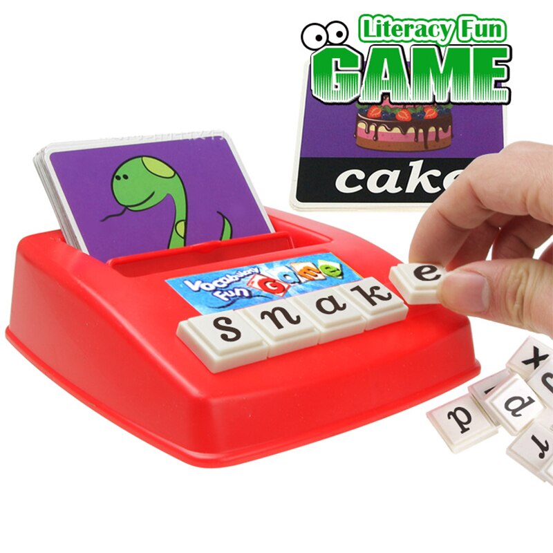 Kids Matching Letter Games Educational Toys - Montessori Vision