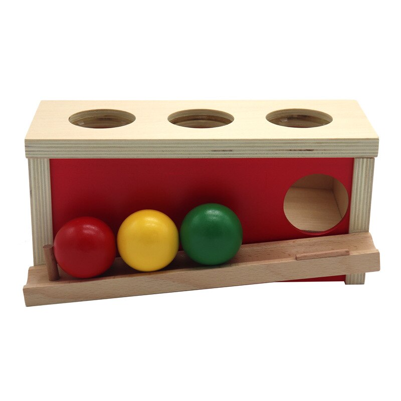 Montessori Materials Knocking Ball Box Toys - Montessori Vision