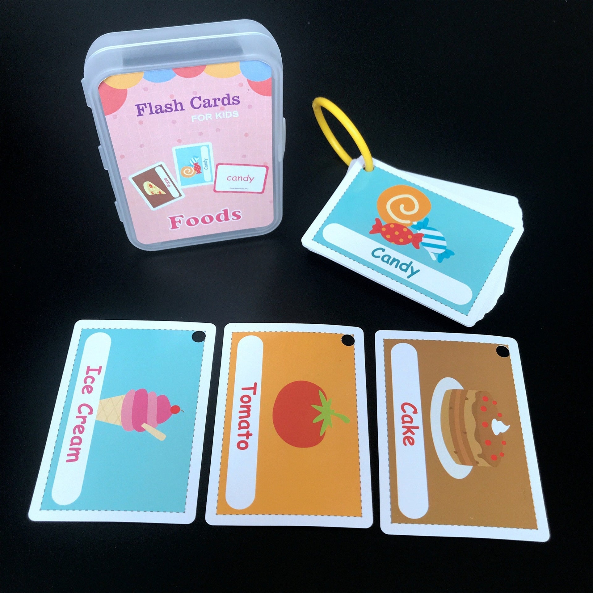 Kids Flashcards Cognitive Educational Toys - Montessori Vision