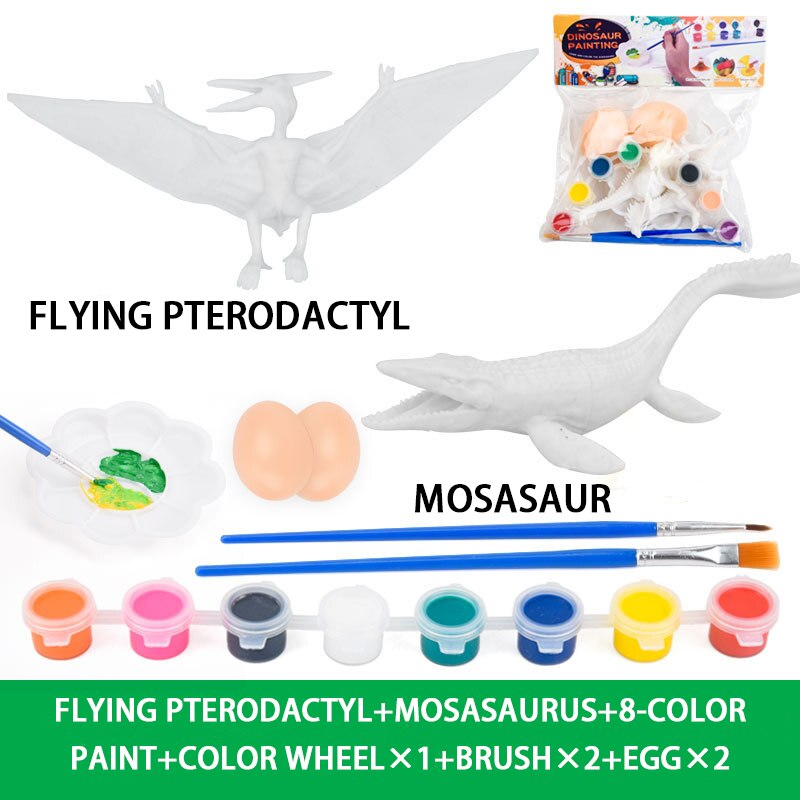 Children DIY Paint Gypsum Plaster - Montessori Vision