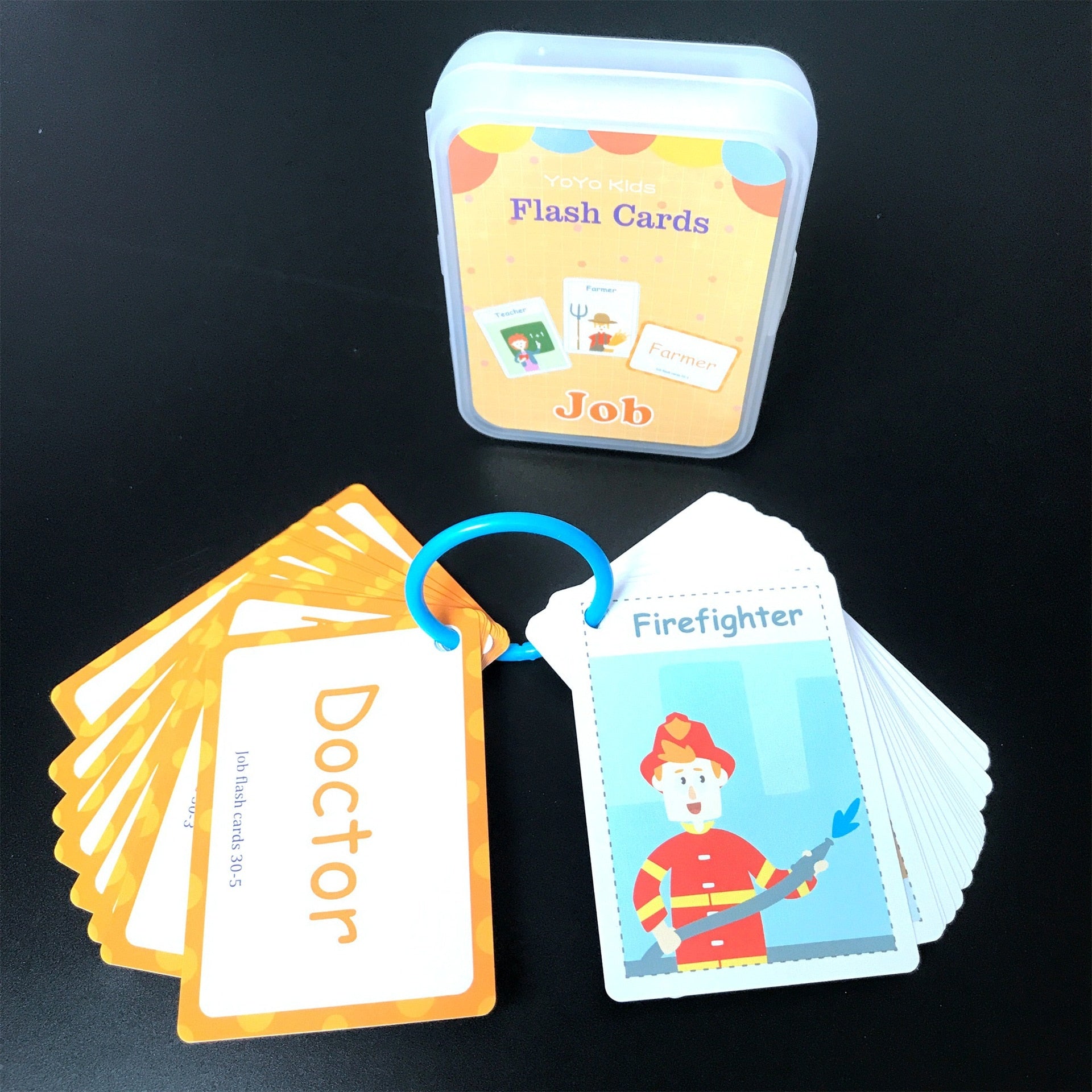 Kids Flashcards Cognitive Educational Toys - Montessori Vision