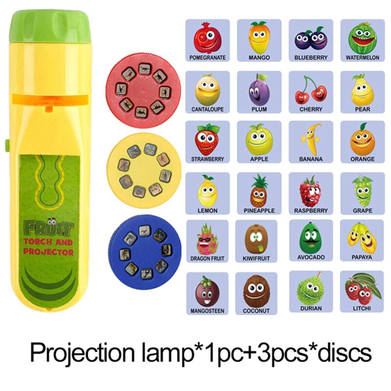 Children Slide Projector Torch Toys - Montessori Vision