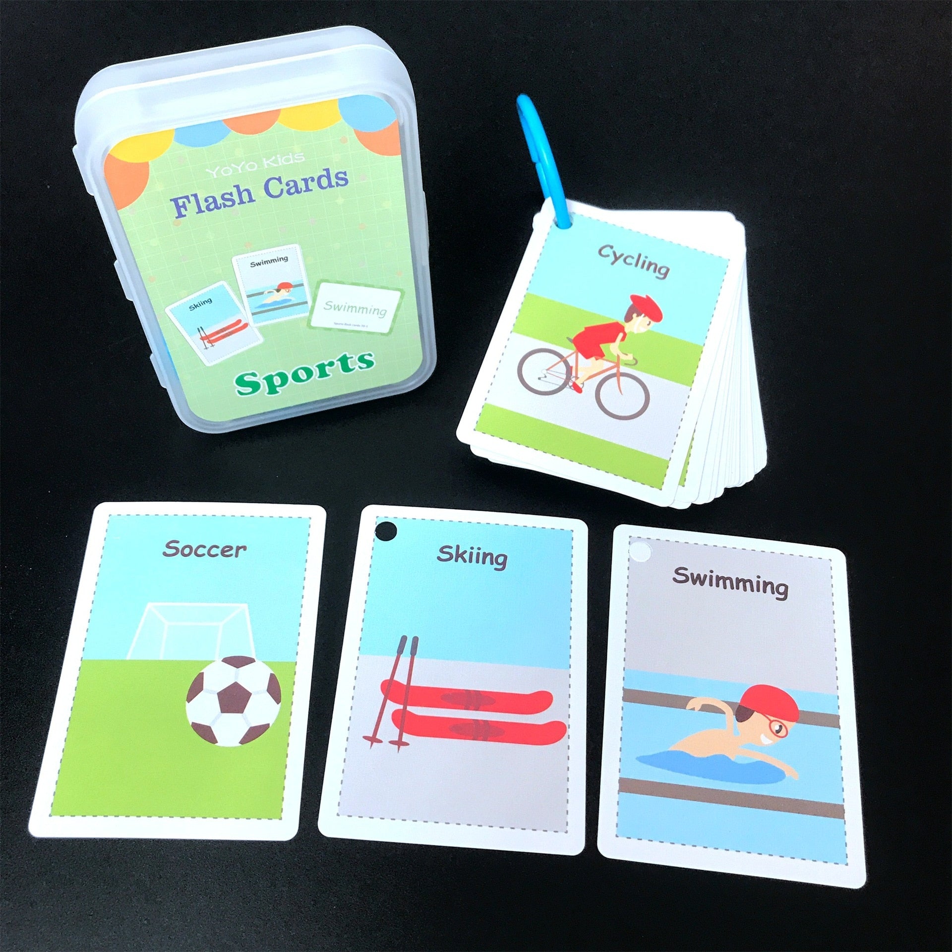 Kids Flashcards Cognitive Educational Toys - Montessori Vision