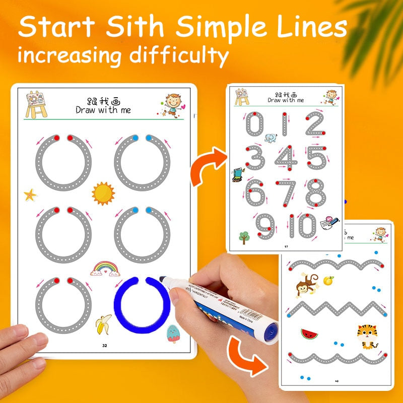 Children's Pen Control Training Set - Montessori Vision