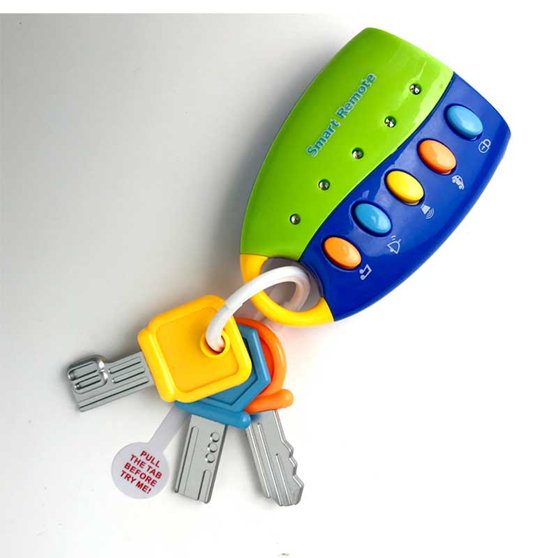Musical Car Key Vocal Smart Baby Toy - Montessori Vision