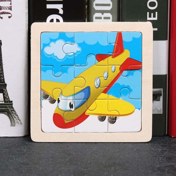 Montessori Wooden Puzzle - Montessori Vision