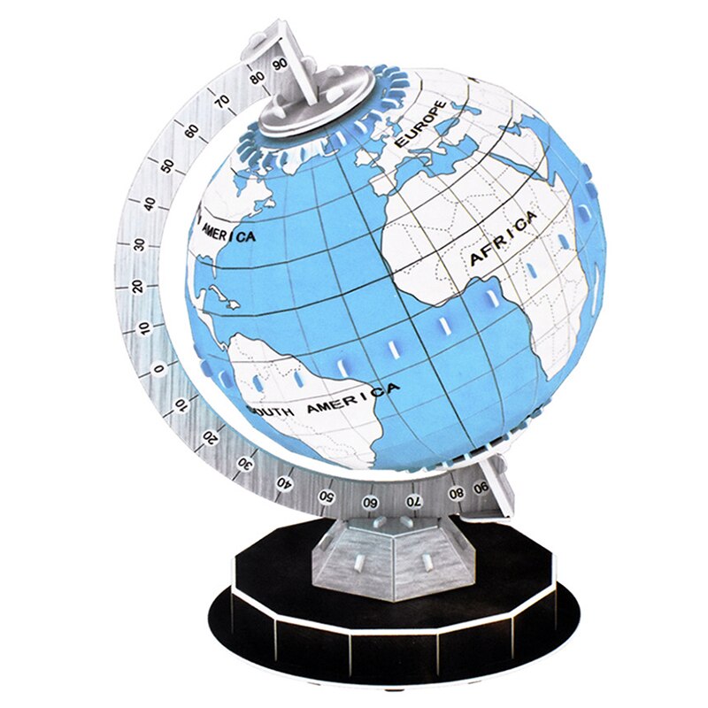 Planet Earth painting coloring Globe Toy - Montessori Vision
