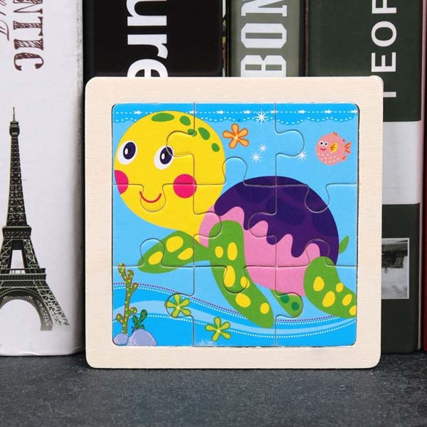 Montessori Wooden Puzzle - Montessori Vision