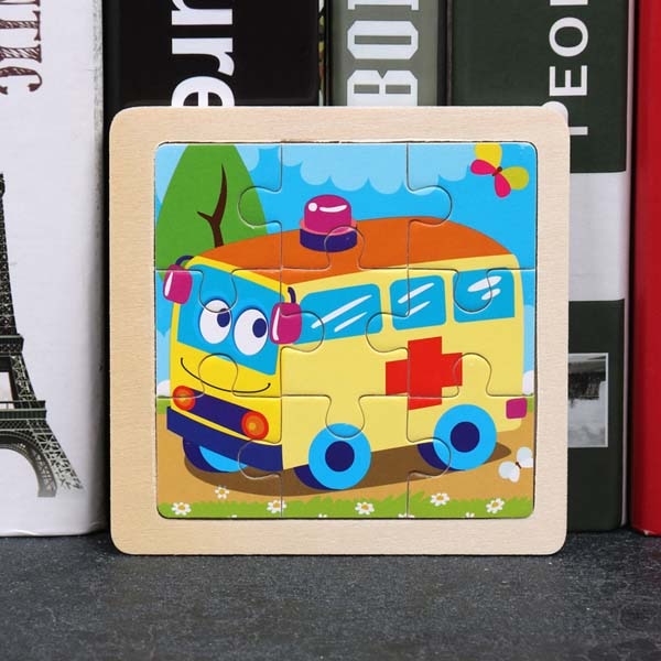 Montessori Wooden Puzzle - Montessori Vision