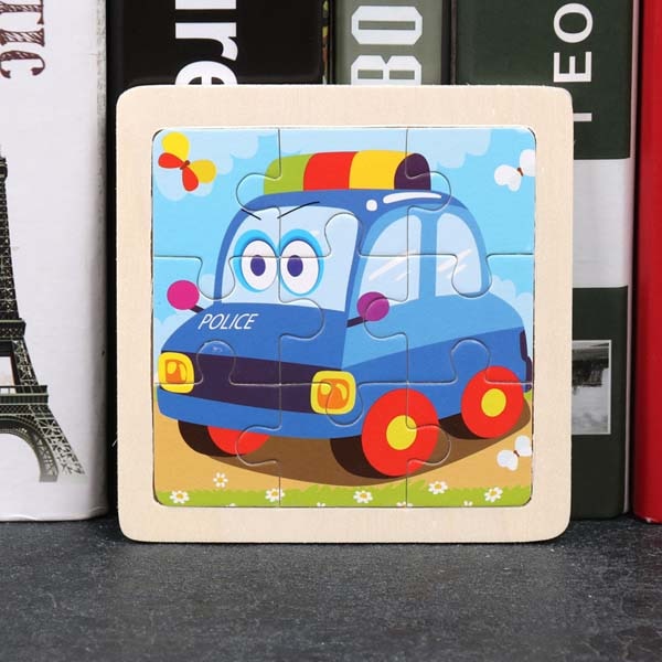 Montessori Wooden Puzzle - Montessori Vision