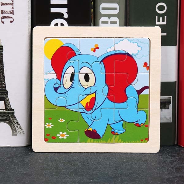 Montessori Wooden Puzzle - Montessori Vision