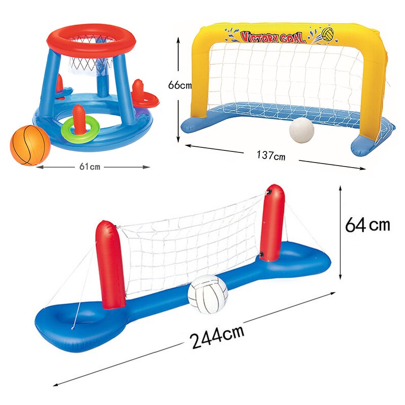Basketball Water Interactive Inflatable Summer Toys - Montessori Vision