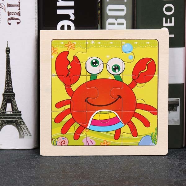 Montessori Wooden Puzzle - Montessori Vision
