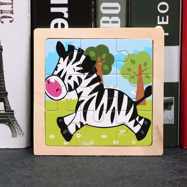 Montessori Wooden Puzzle - Montessori Vision