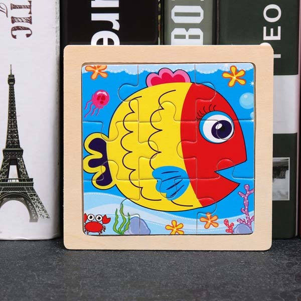 Montessori Wooden Puzzle - Educational Puzzle | Montessori Vision