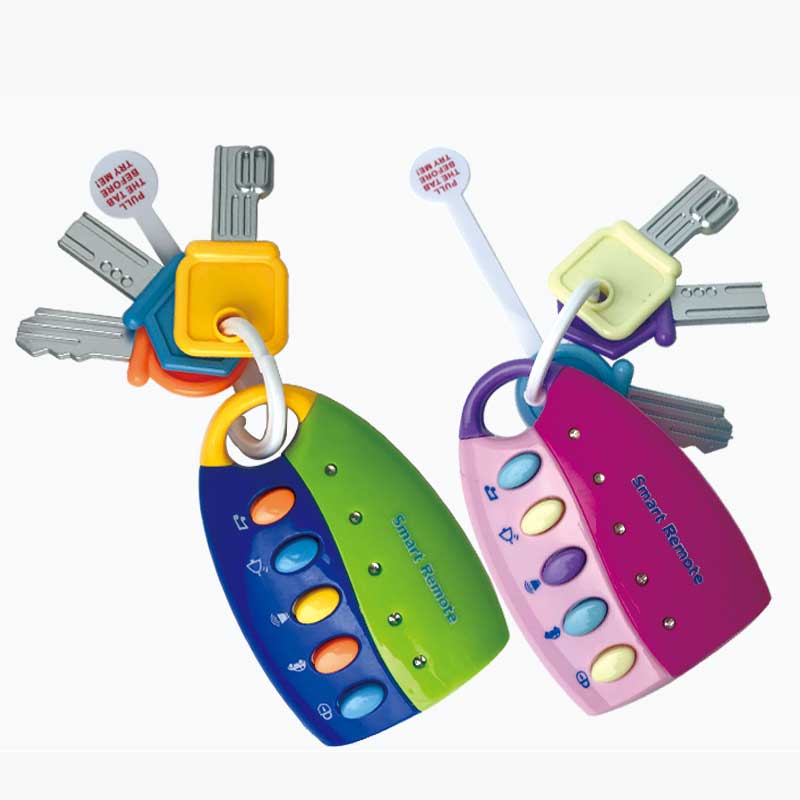 Musical Car Key Vocal Smart Baby Toy - Montessori Vision