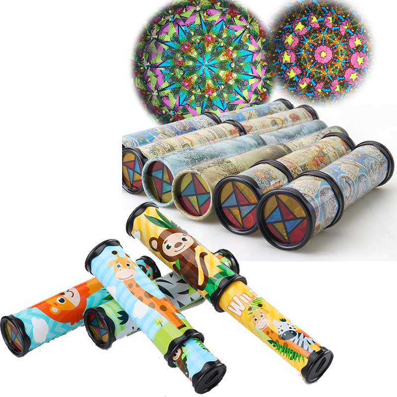 New Scalable Rotation Kaleidoscope Toys - Montessori Vision