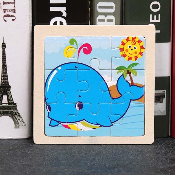 Montessori Wooden Puzzle - Montessori Vision