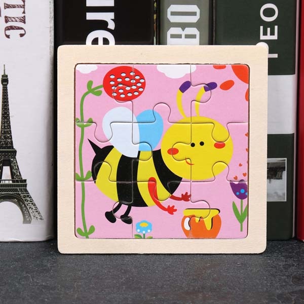 Montessori Wooden Puzzle - Montessori Vision