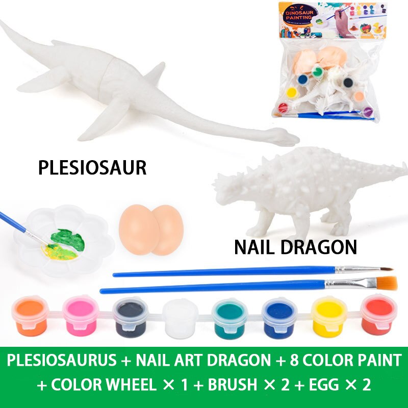 Children DIY Paint Gypsum Plaster - Montessori Vision