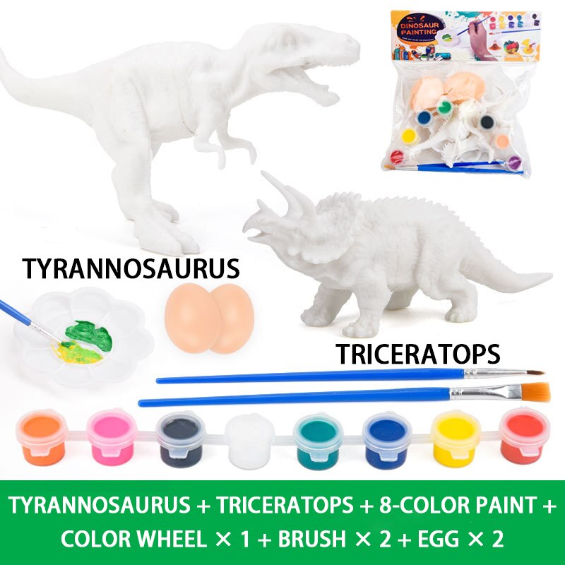 Children DIY Paint Gypsum Plaster - Montessori Vision