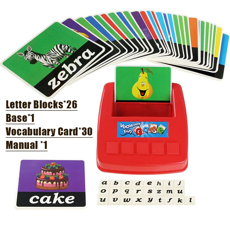 Kids Matching Letter Games Educational Toys - Montessori Vision