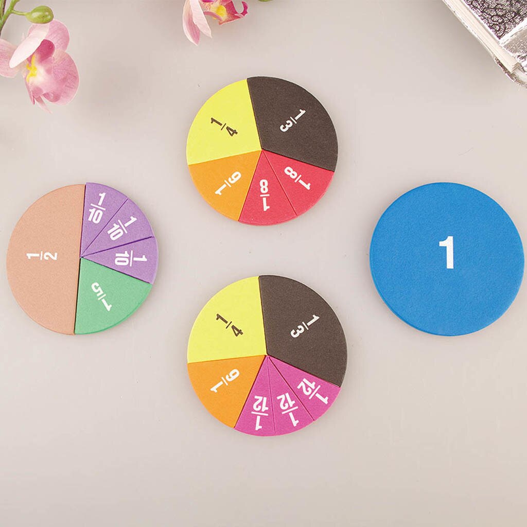 Fractions Math Teaching Tool - Montessori Vision