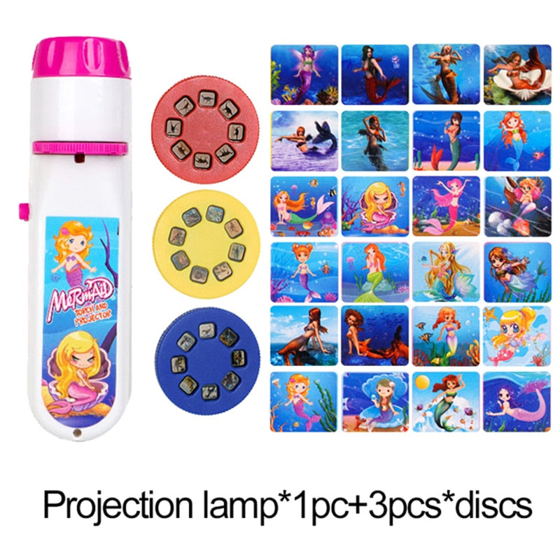 Children Slide Projector Torch Toys - Montessori Vision